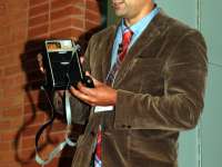 Dr Sonny Kohli showing an original Star Trek tricorder, which helped inspire a similar Cloud Dx device which was demonstrated at the conference.thumbnail image.