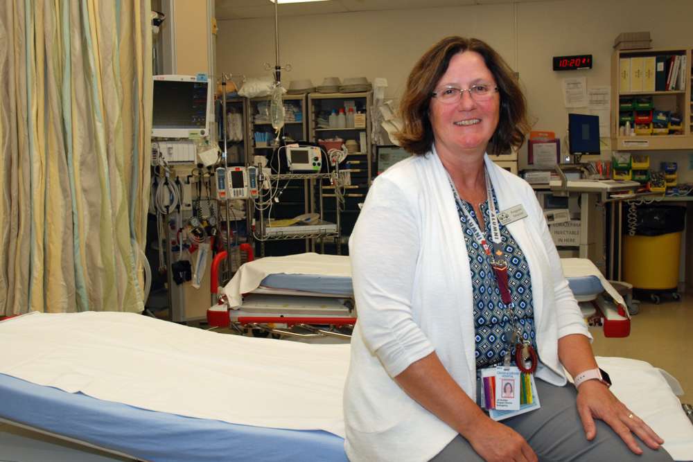 Jill Schitka In Emergency Department Trauma Room