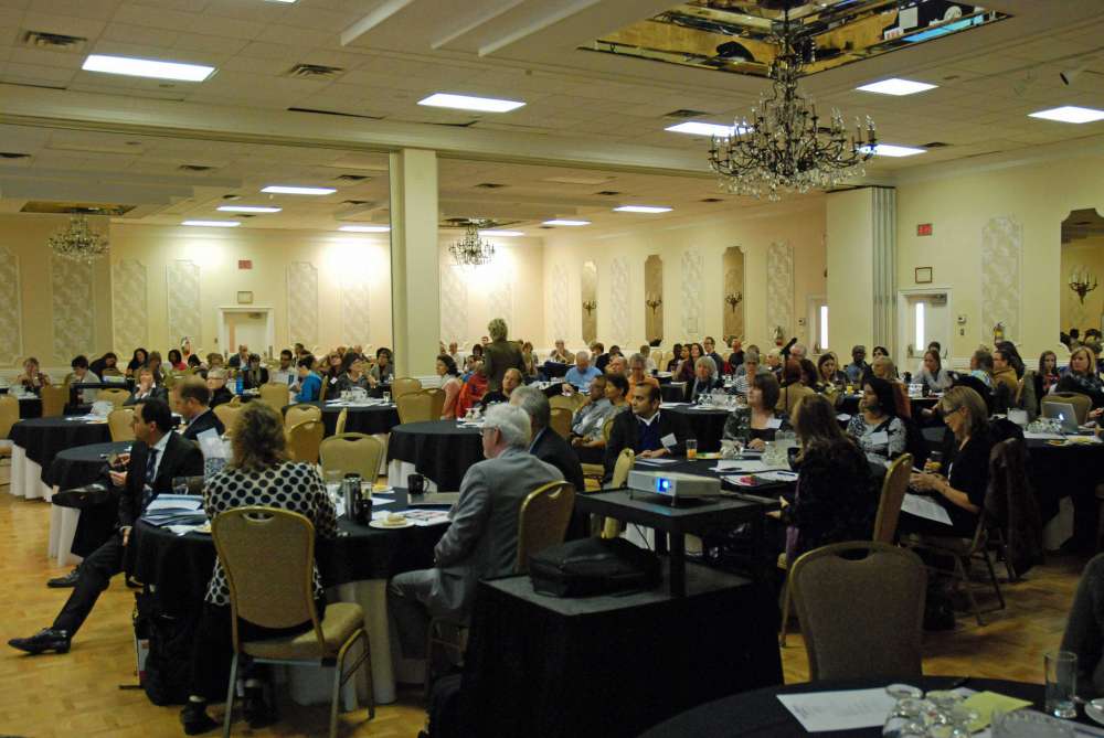A full conference room at GRH's Day in Psychiatry