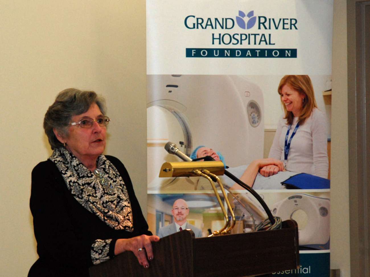 Sandy Weiler speaks about how a CT scan helped save her life during a stroke.