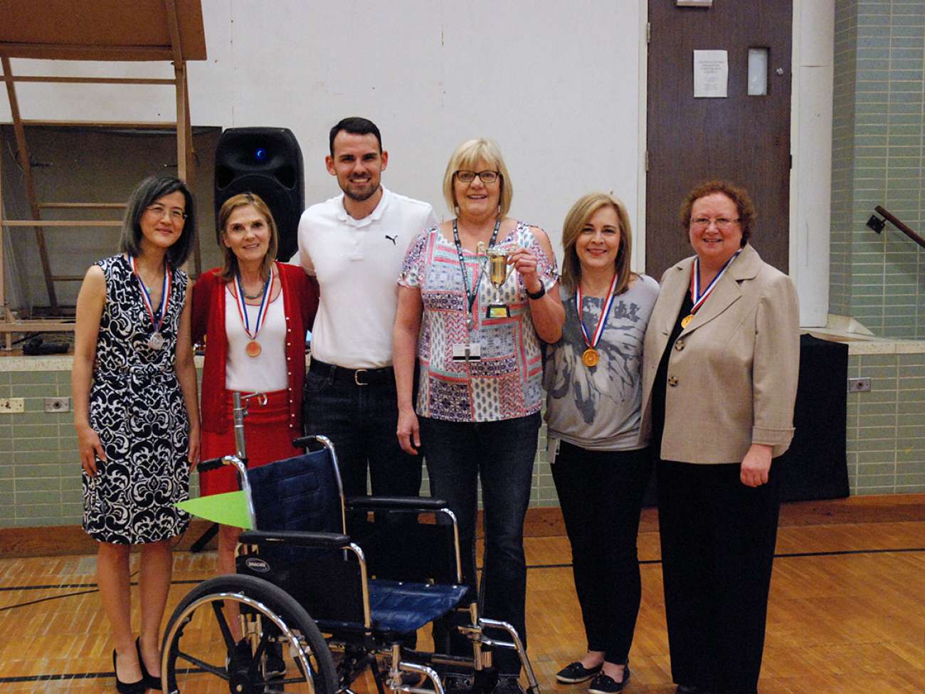 In the end, patients and families all come away the winners through a better fleet of wheelchairs at GRH.