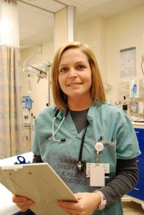 One of GRH's emergency nurse practitioners