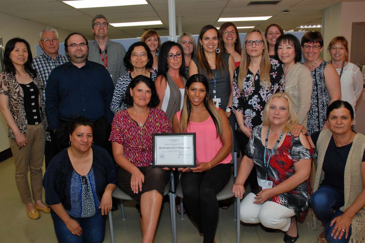 GRH's health information management team