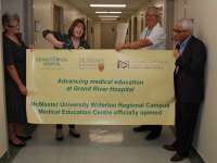 Banner cutting to open the medical education centrethumbnail image.
