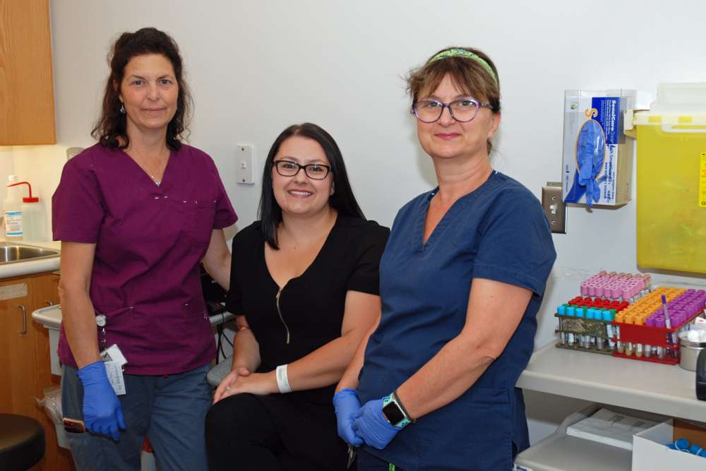 Carla Sluser In The Grh Cancer Centre Clinic Area