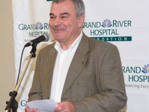 a portrait of GRH Board Chair Geoff Bellew