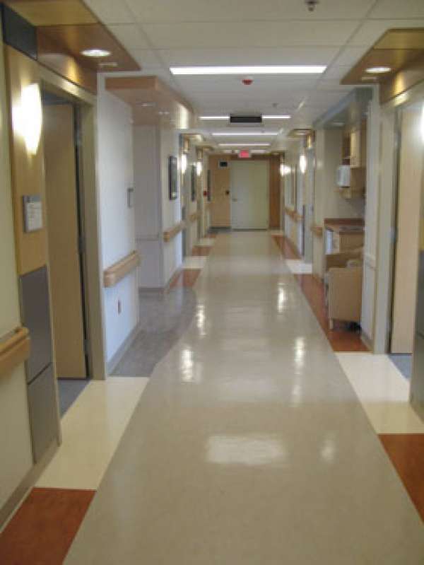 A photo of the inpatient oncology unit