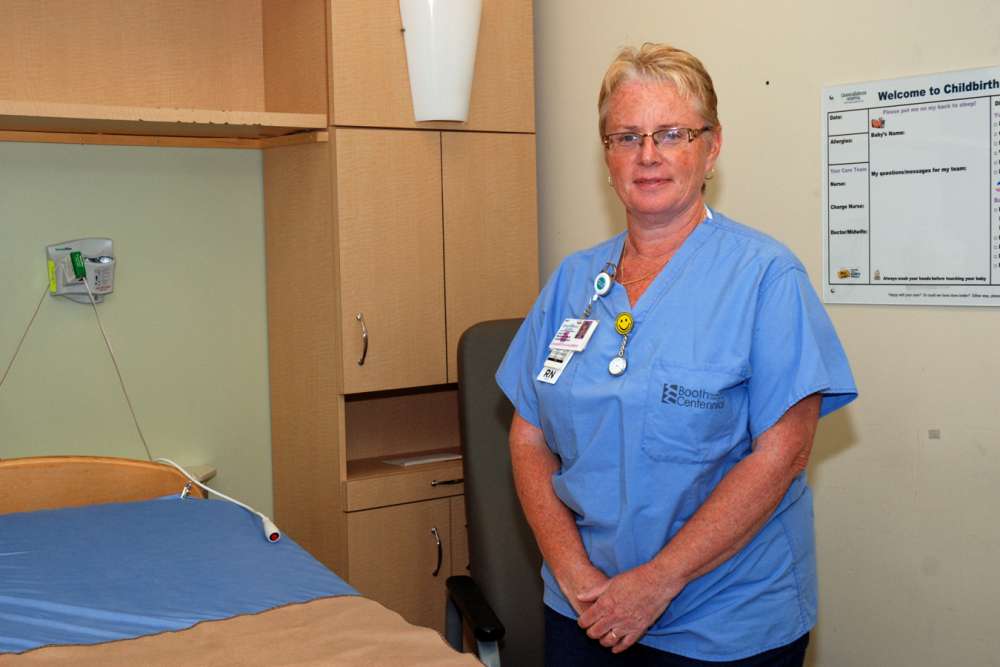 Jane Keller Rn In Childbirth Room