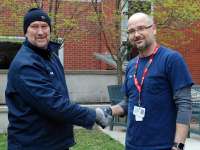 Doug and Ray, GRH's wildlife relocation specialists.thumbnail image.