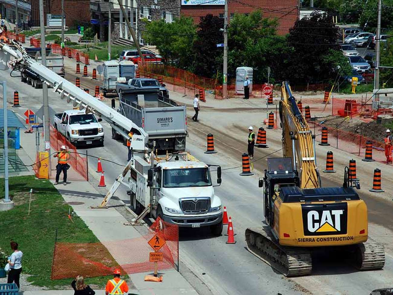 June 2015: construction continues