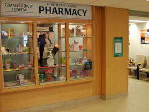A photo of the Health Care Centre Pharmacy