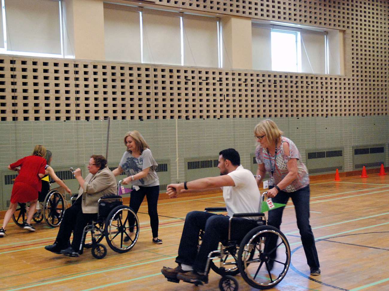 Reps from the hospital, foundation and association all took part in the race.