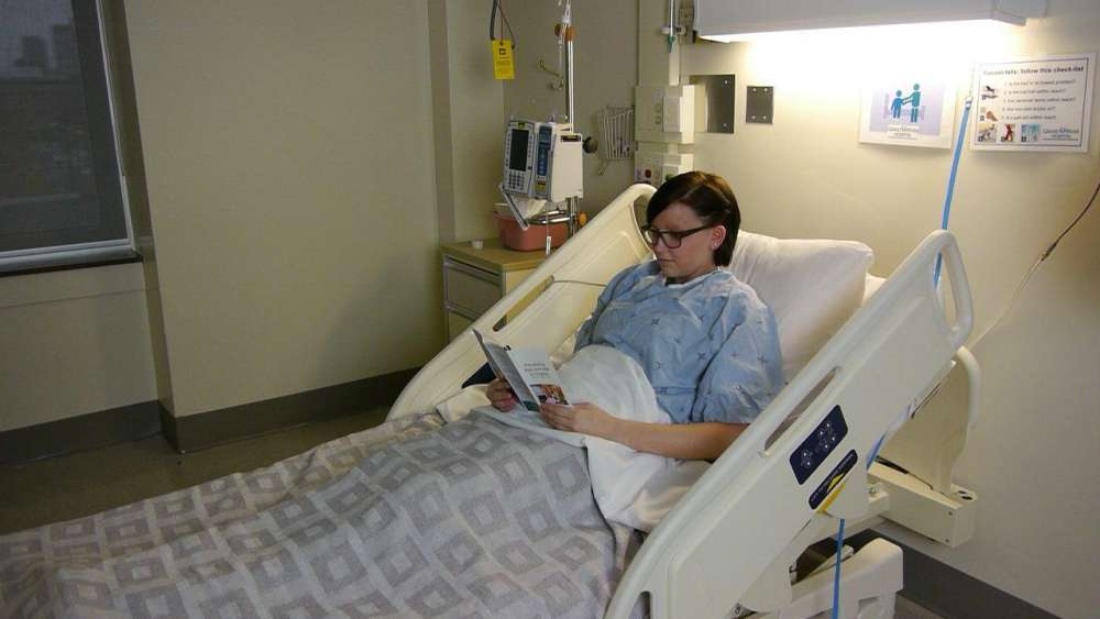 An inpatient at Grand River Hospital