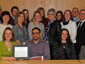 Representatives from HR departments at GRH