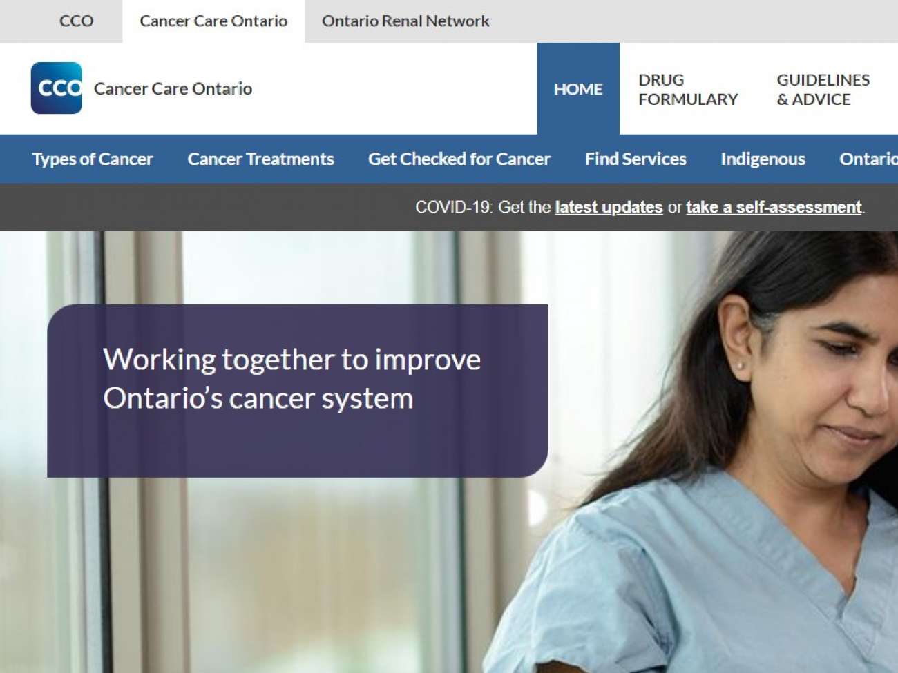 Ontario Health - Cancer Care Ontario  -  www.cancercareontario.ca